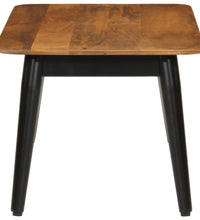 Couchtisch 110x50x40 cm Massivholz Mango und Eisen