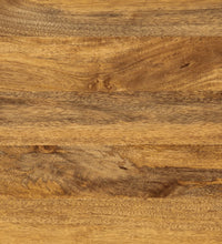 Couchtisch 110x50x40 cm Massivholz Mango und Eisen