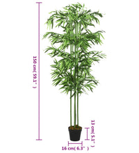 Bambusbaum Künstlich 576 Blätter 150 cm Grün