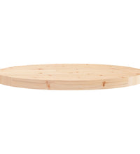 Tischplatte Rund Ø60x3 cm Massivholz Kiefer