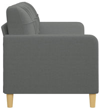 3-Sitzer-Sofa Dunkelgrau 180 cm Stoff