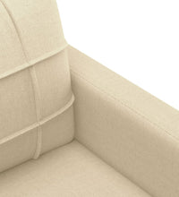3-Sitzer-Sofa Creme 180 cm Stoff