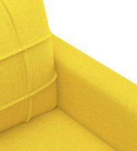 3-Sitzer-Sofa Hellgelb 180 cm Stoff