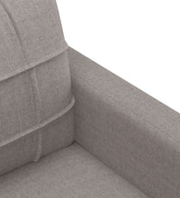 3-Sitzer-Sofa Taupe 180 cm Stoff