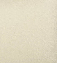 2-Sitzer-Sofa Creme 140 cm Kunstleder