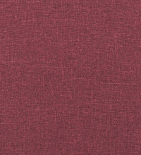 2-Sitzer-Sofa Weinrot 120 cm Stoff