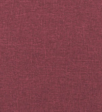 3-Sitzer-Sofa Weinrot 180 cm Stoff