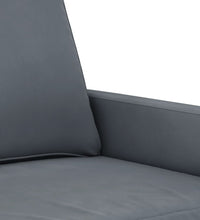 2-Sitzer-Sofa Dunkelgrau 120 cm Samt