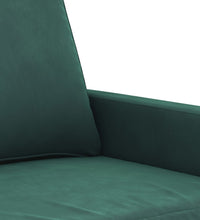 3-Sitzer-Sofa Dunkelgrün 180 cm Samt