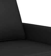3-Sitzer-Sofa Schwarz 180 cm Samt