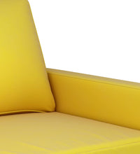 3-Sitzer-Sofa Gelb 180 cm Samt