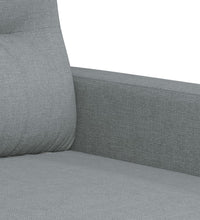 3-Sitzer-Sofa Hellgrau 180 cm Stoff