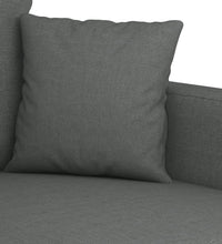 3-Sitzer-Sofa Dunkelgrau 180 cm Stoff