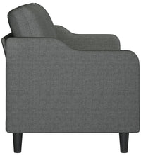 3-Sitzer-Sofa Dunkelgrau 180 cm Stoff