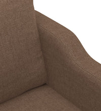 3-Sitzer-Sofa Braun 180 cm Stoff