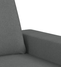 2-Sitzer-Sofa Dunkelgrau 120 cm Stoff