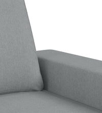 3-Sitzer-Sofa Hellgrau 180 cm Stoff