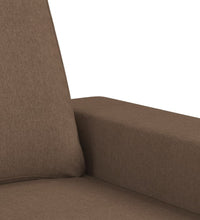 3-Sitzer-Sofa Braun 180 cm Stoff