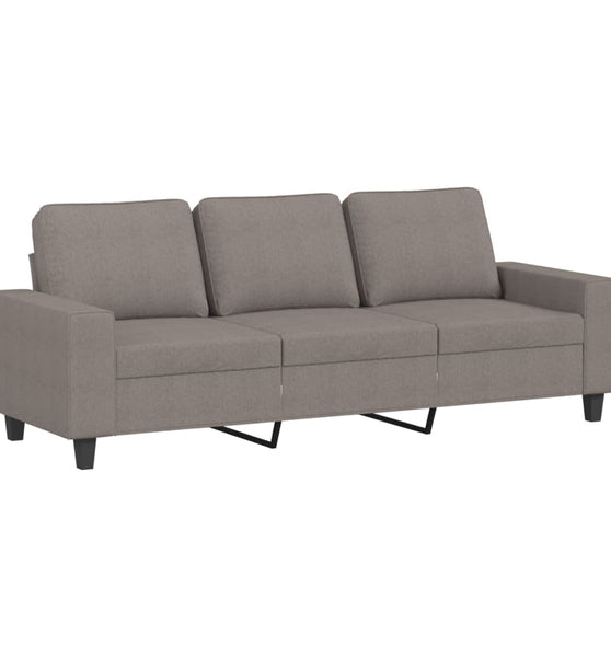 3-Sitzer-Sofa Taupe 180 cm Stoff