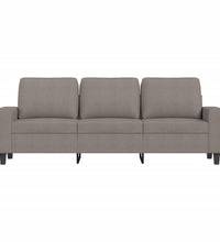 3-Sitzer-Sofa Taupe 180 cm Stoff