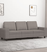 3-Sitzer-Sofa Taupe 180 cm Stoff