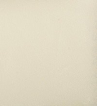 2-Sitzer-Sofa Creme 140 cm Kunstleder