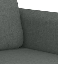 2-Sitzer-Sofa Dunkelgrau 120 cm Stoff
