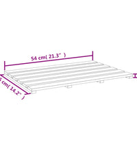 Badematte Bambus 54x36 cm