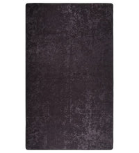 Teppich Waschbar Anthrazit 120x170 cm Rutschfest