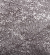 Teppich Waschbar Grau 150x230 cm Rutschfest