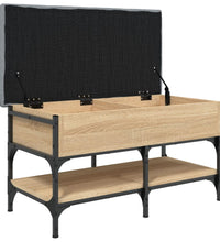 Schuhbank Sonoma-Eiche 82x42x45 cm Holzwerkstoff