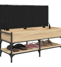 Schuhbank Sonoma-Eiche 102x42x45 cm Holzwerkstoff