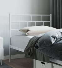 Kopfteil Metall Weiß 80 cm