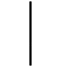 Kopfteil Metall Schwarz 200 cm