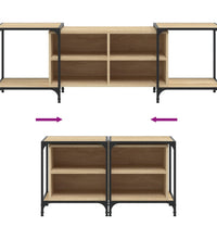 TV-Schrank Sonoma-Eiche 153x37x50 cm Holzwerkstoff