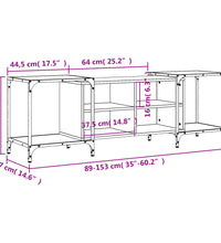 TV-Schrank Sonoma-Eiche 153x37x50 cm Holzwerkstoff