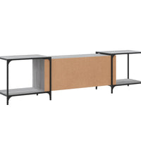 TV-Schrank Grau Sonoma 203x37x50 cm Holzwerkstoff