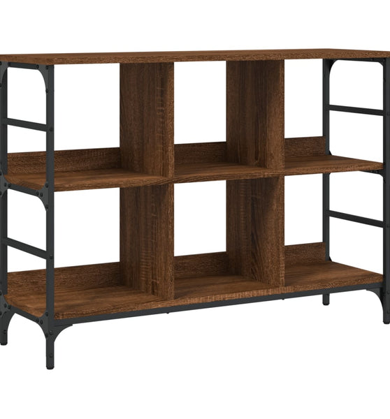 Sideboard Braun Eichen-Optik 102x32x73,5 cm Holzwerkstoff