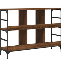 Sideboard Braun Eichen-Optik 102x32x73,5 cm Holzwerkstoff