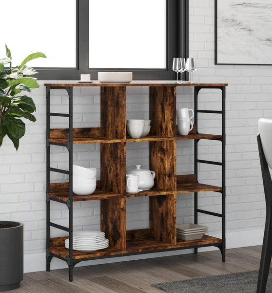 Sideboard Räuchereiche 102x32x103,5 cm Holzwerkstoff