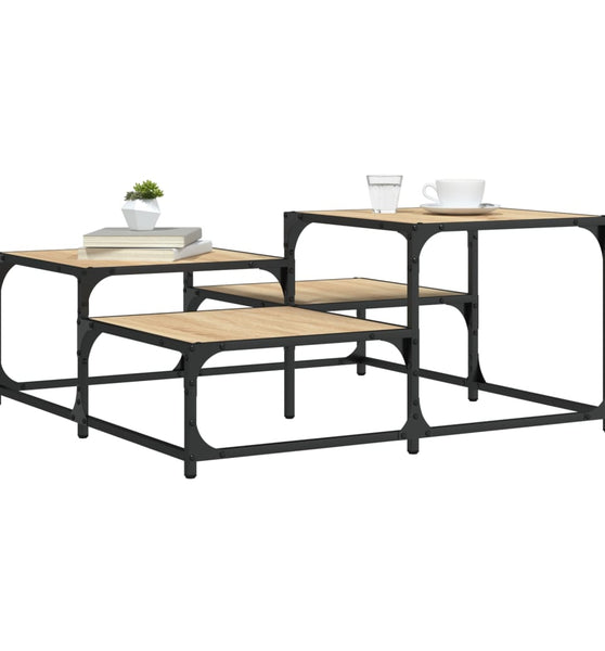 Couchtisch Sonoma-Eiche 87,5x87,5x40 cm Holzwerkstoff