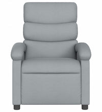 Relaxsessel Hellgrau Stoff
