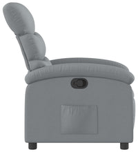 Relaxsessel Hellgrau Stoff
