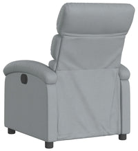 Relaxsessel Hellgrau Stoff