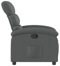 Relaxsessel Dunkelgrau Stoff