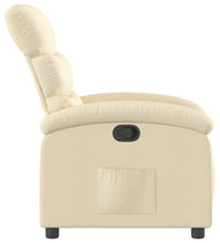 Relaxsessel Creme Stoff