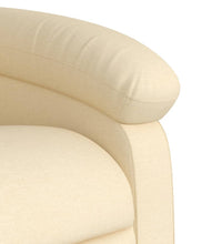 Relaxsessel Creme Stoff