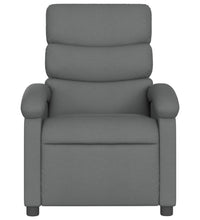 Massagesessel Dunkelgrau Stoff