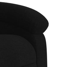 Massagesessel Schwarz Stoff