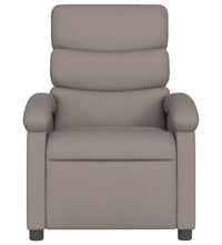 Massagesessel Taupe Stoff